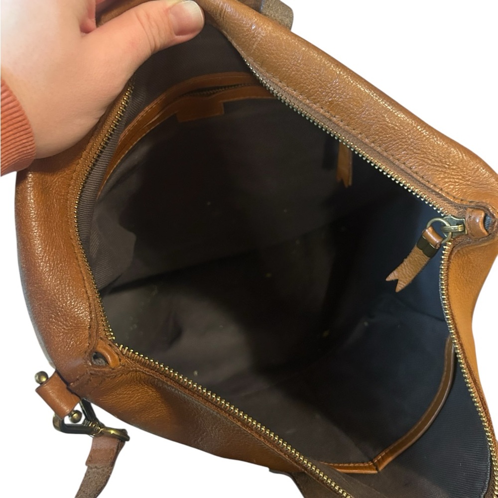 Madewell Transport Crossbody Purse Brown View 5